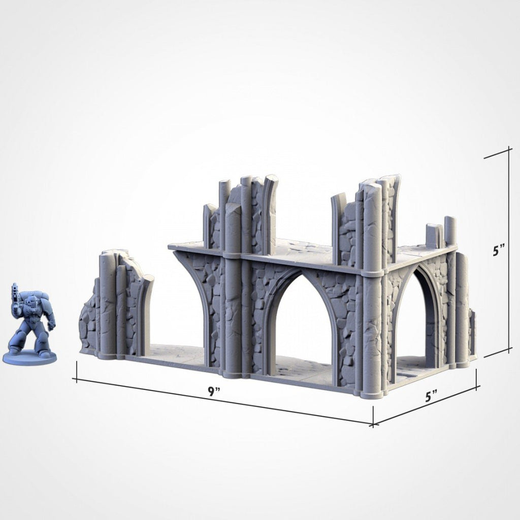 WTC Compliant Small Urban Ruins - Txarli Factory - Sigmarite Boutique