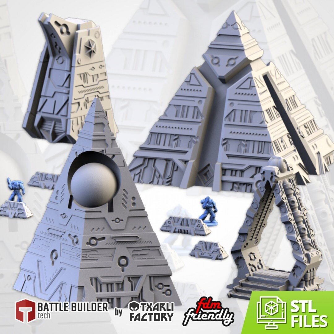 Xenos Pyramids Series 2 - Txarli Factory - Sigmarite Boutique