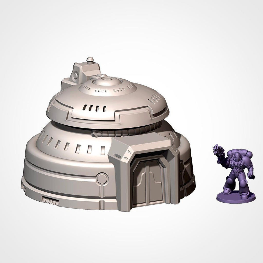 Xenos Terrain Set Modular Sci Fi Tabletop Terrain for 28mm Wargaming & Kill Team Alien Scatter Terrain - Sigmarite Boutique