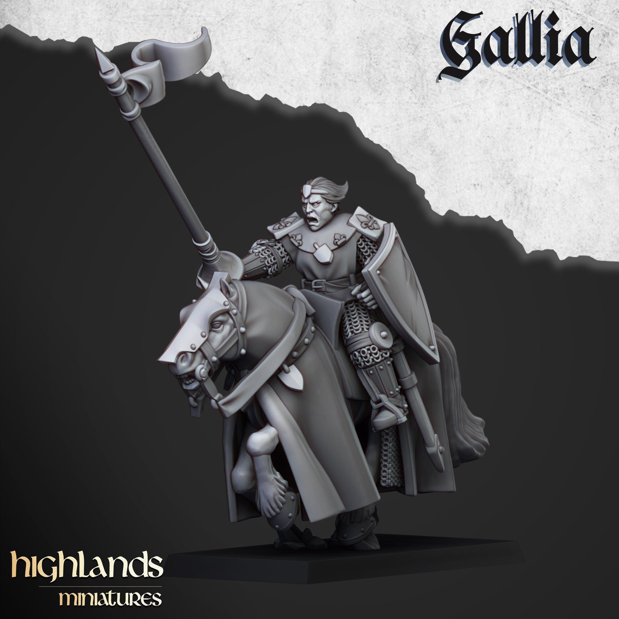 Young Knights - Gallia - Highlands Miniatures - Sigmarite Boutique