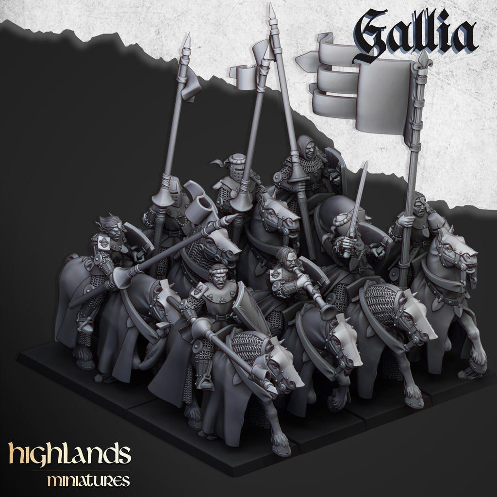 Young Knights - Gallia - Highlands Miniatures - Sigmarite Boutique