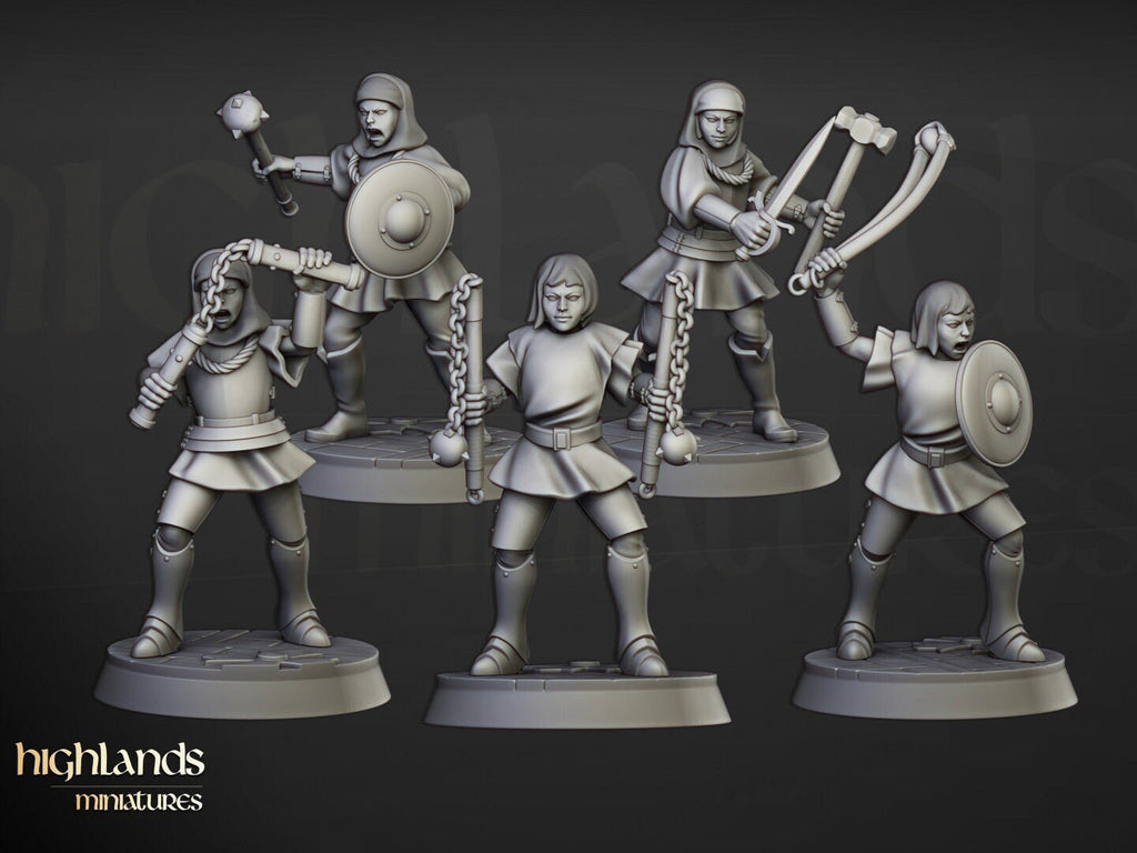 Young Sisters of St Helena - Highlands Miniatures - Sigmarite Boutique