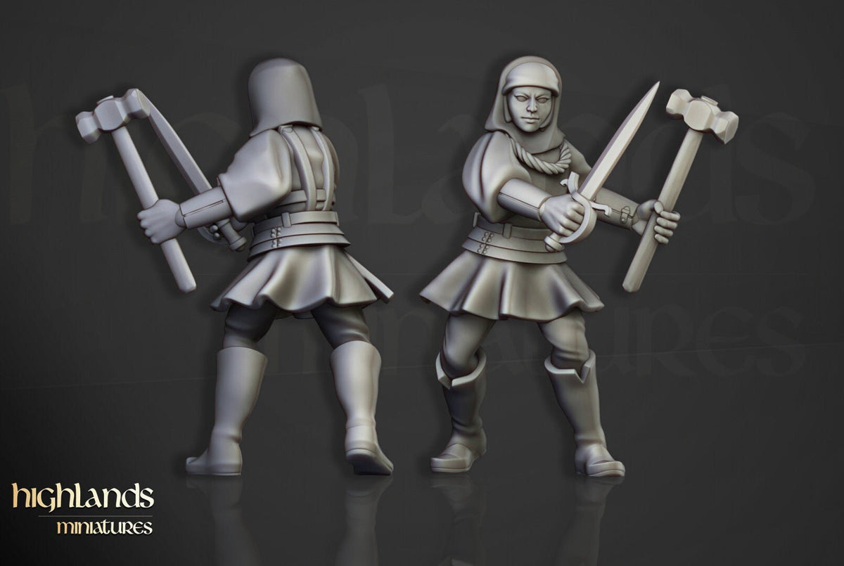 Young Sisters of St Helena - Highlands Miniatures - Sigmarite Boutique