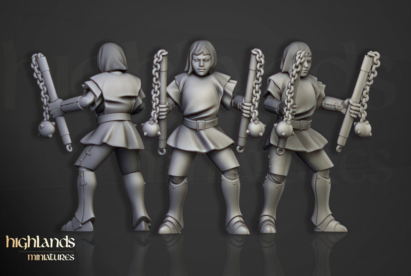 Young Sisters of St Helena - Highlands Miniatures - Sigmarite Boutique