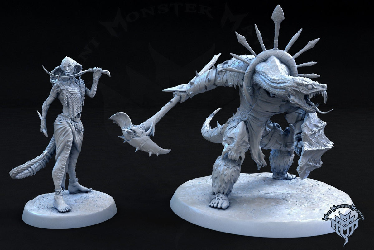 YuanTi- Beast Within - Mini Monster Mayhem - Sigmarite Boutique