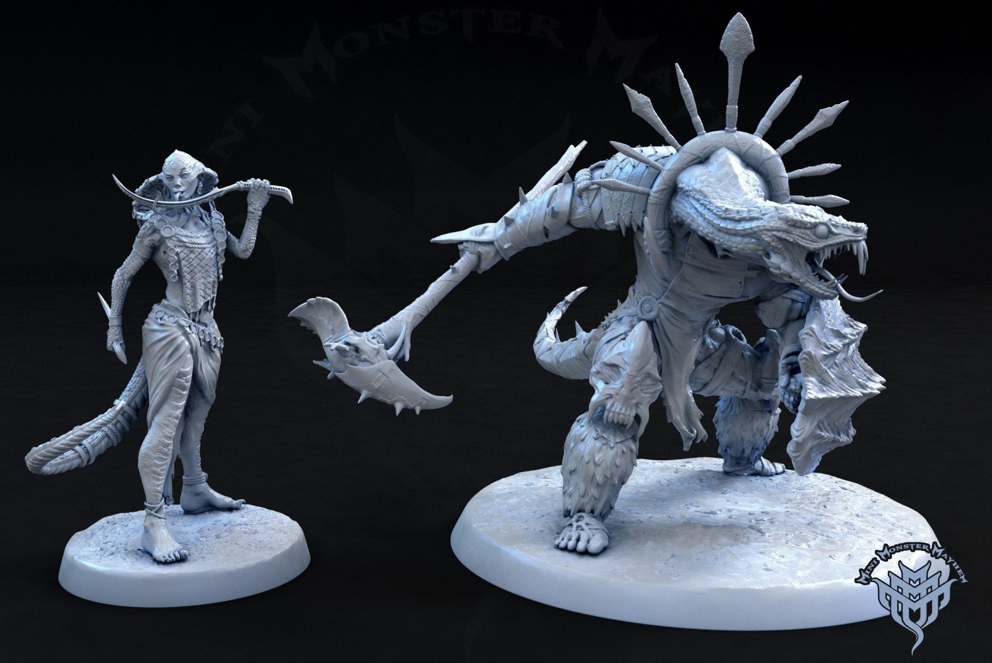 YuanTi- Beast Within - Mini Monster Mayhem - Sigmarite Boutique