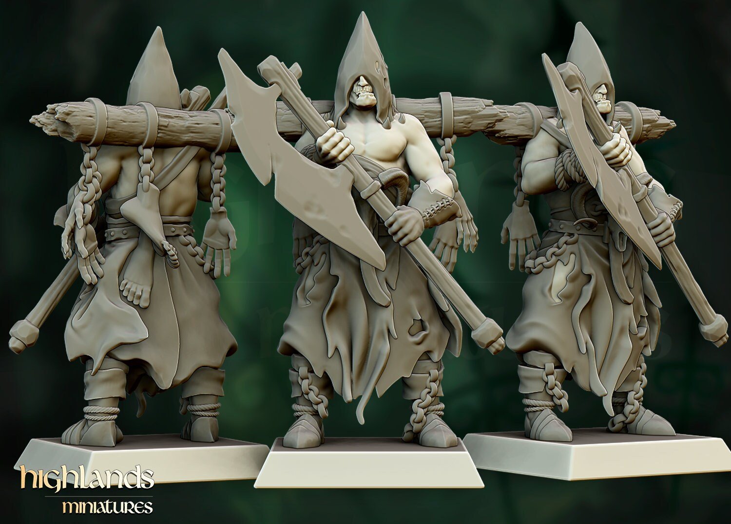 Zombie Command - Highlands Miniatures - Sigmarite Boutique