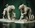 Zombie Dire Wolves - Highlands Miniatures - Sigmarite Boutique
