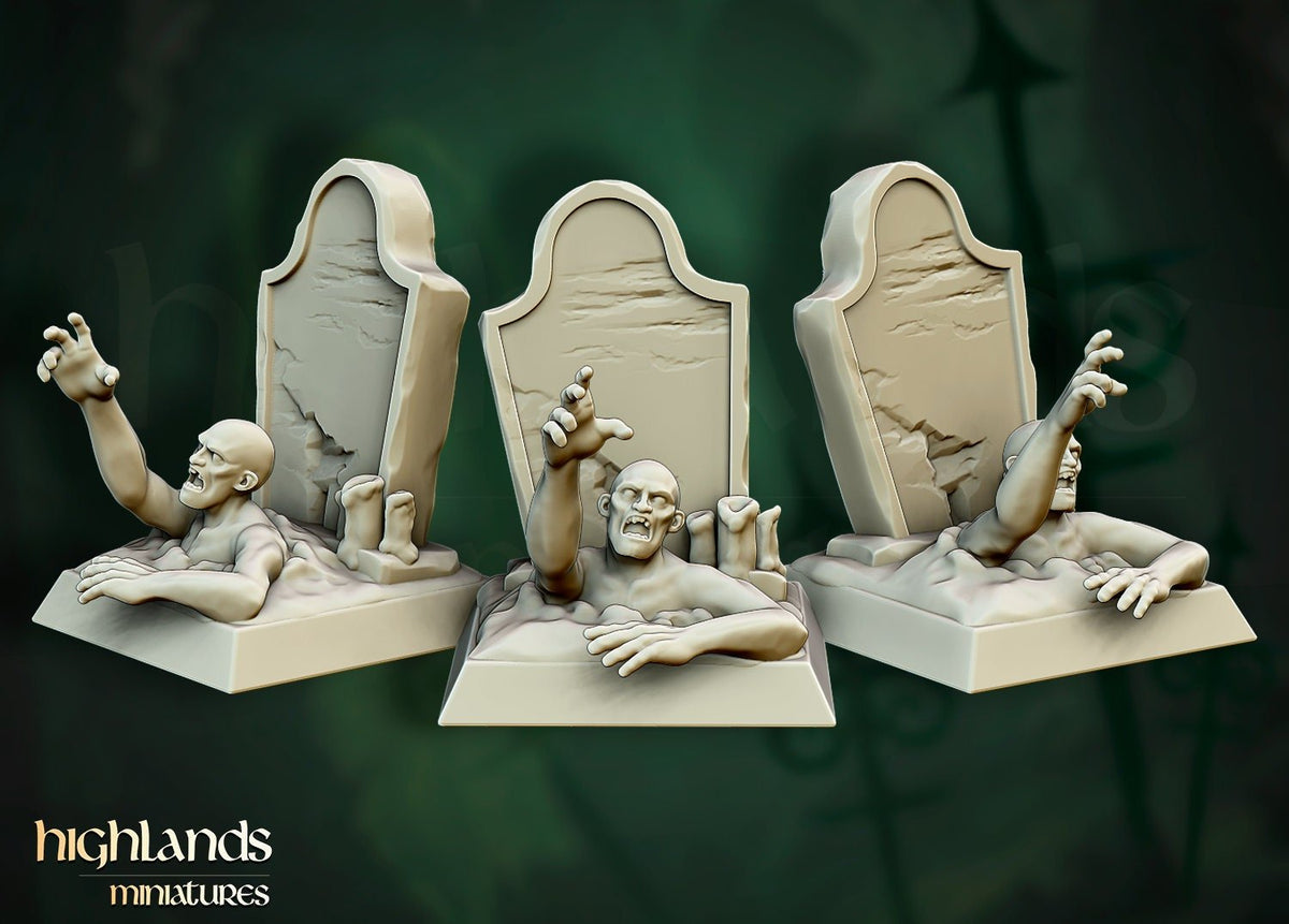Zombie Unit Fillers - Highland Miniatures - Sigmarite Boutique